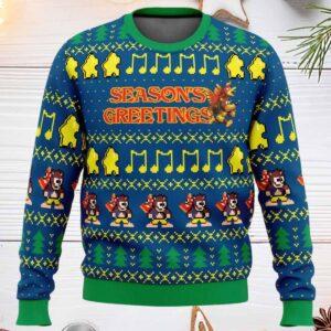 Season’s Greetings Banjo Kazooie Ugly Christmas Sweater