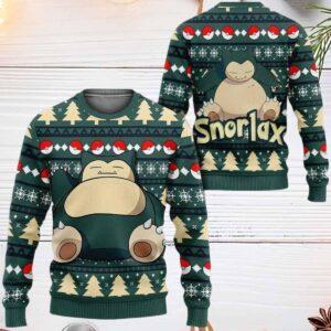Snorlax Ugly Christmas Sweater