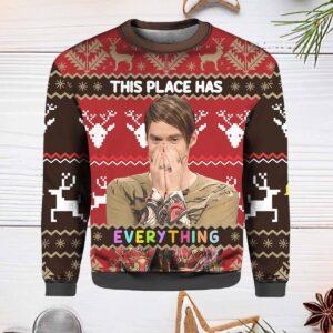 Stefon Saturday Night Live This Place Has Everything Christmas Ugly Sweater Stefon Saturday Night Live This Place Has Everything Christmas Ugly Sweater