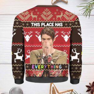Stefon Saturday Night Live This Place Has Everything Christmas Ugly Sweater 1 Stefon Saturday Night Live This Place Has Everything Christmas Ugly Sweater