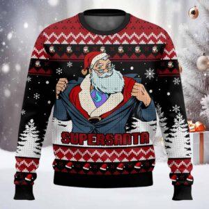 Supersanta Ugly Christmas Sweater Supersanta Ugly Christmas Sweater