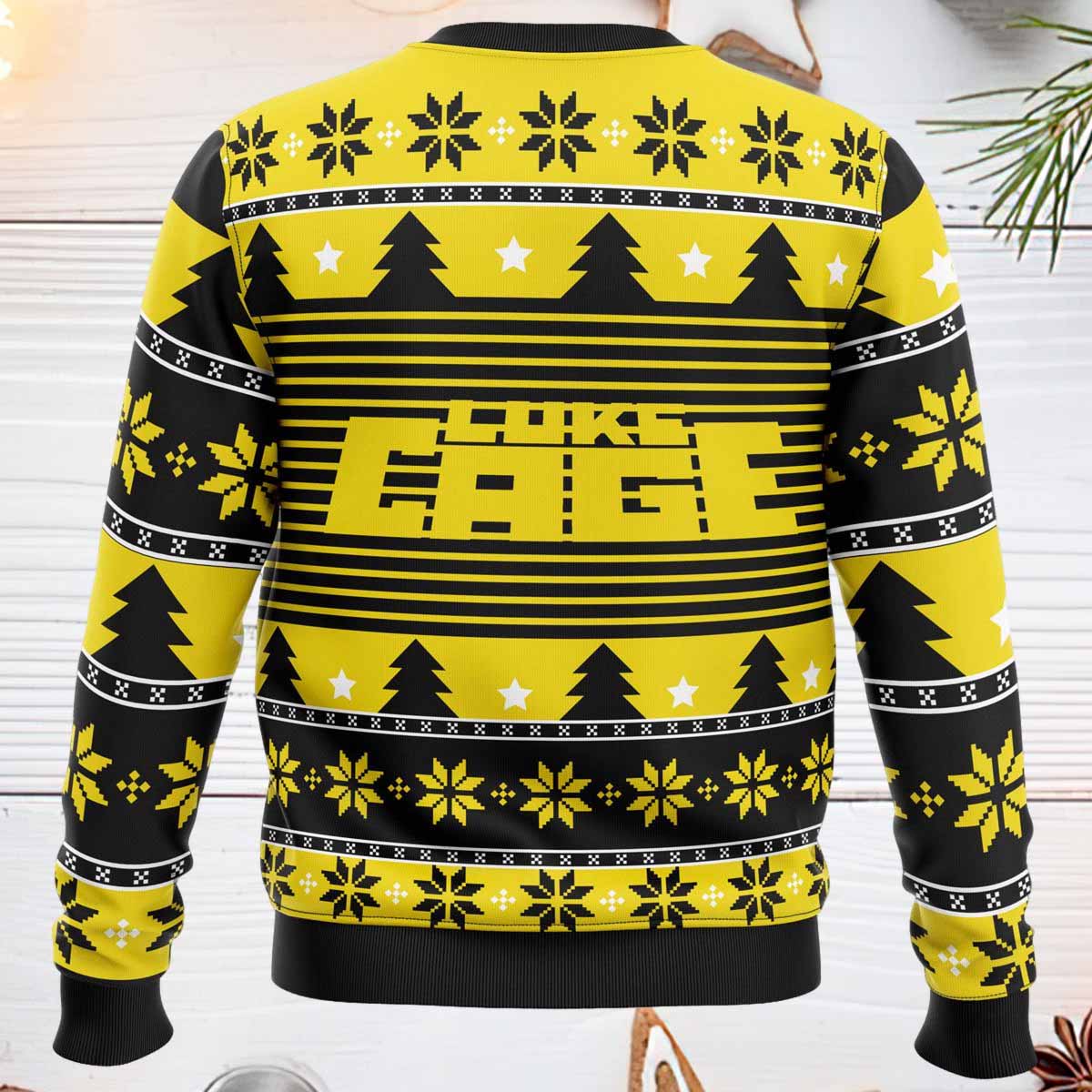 Sweet Christmas Luke Cage Ugly Sweater Sweet Christmas Luke Cage Ugly Sweater