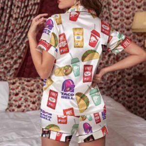 Tacos And Hot Sauce Pajamas Set