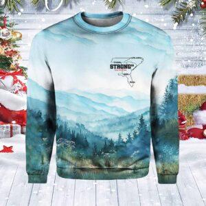 Tennessee Stronger Than The Storm Hurricane Appalachian Mountains Sweatshirt
