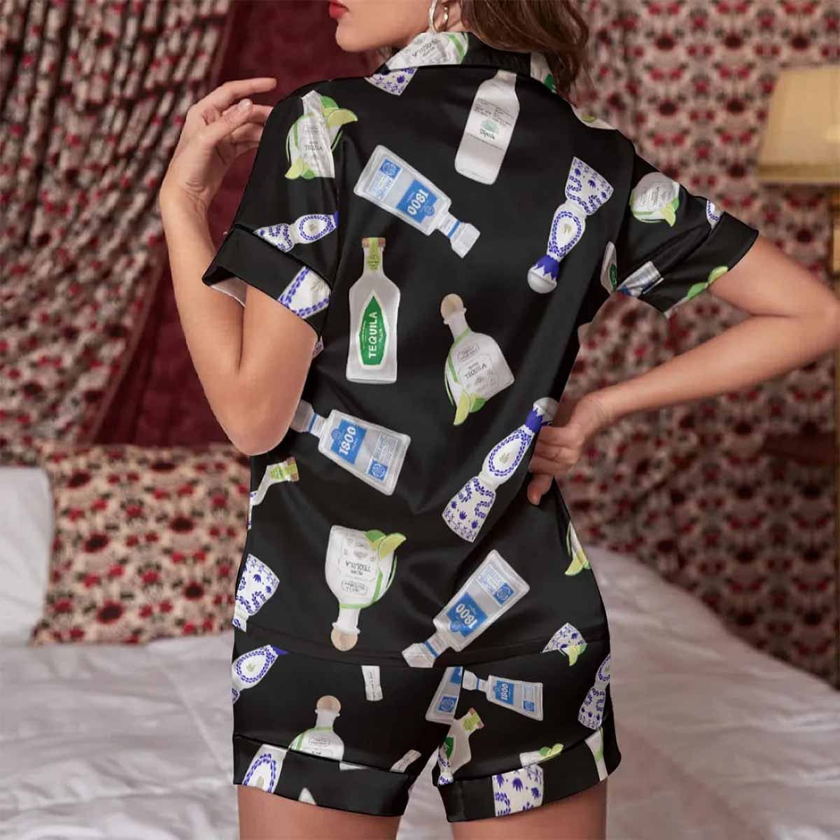 Tequila Bottles Pajama Set Tequila Bottles Pajama Set