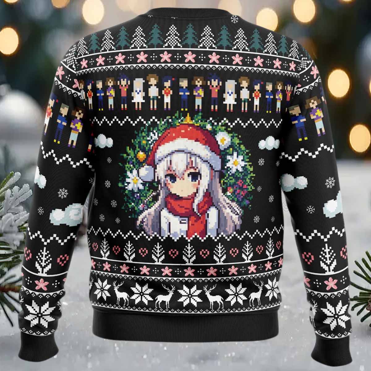The Best Christmas Gift Anohana Ugly Christmas Sweater The Best Christmas Gift Anohana Ugly Christmas Sweater