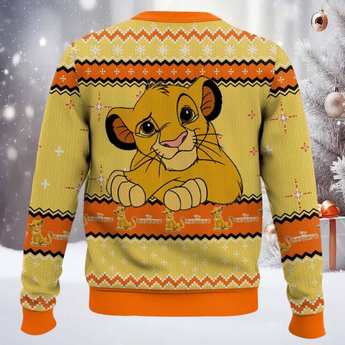 The Lion King Simba Ugly Sweater The Lion King Simba Ugly Sweater