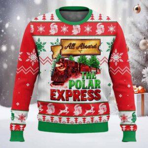The Polar Express Ugly Christmas Sweater