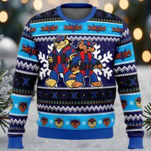 The Radical Squadron Swat Kats Ugly Christmas Sweater The Radical Squadron Swat Kats Ugly Christmas Sweater