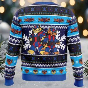 The Radical Squadron Swat Kats Ugly Christmas Sweater 1 The Radical Squadron Swat Kats Ugly Christmas Sweater