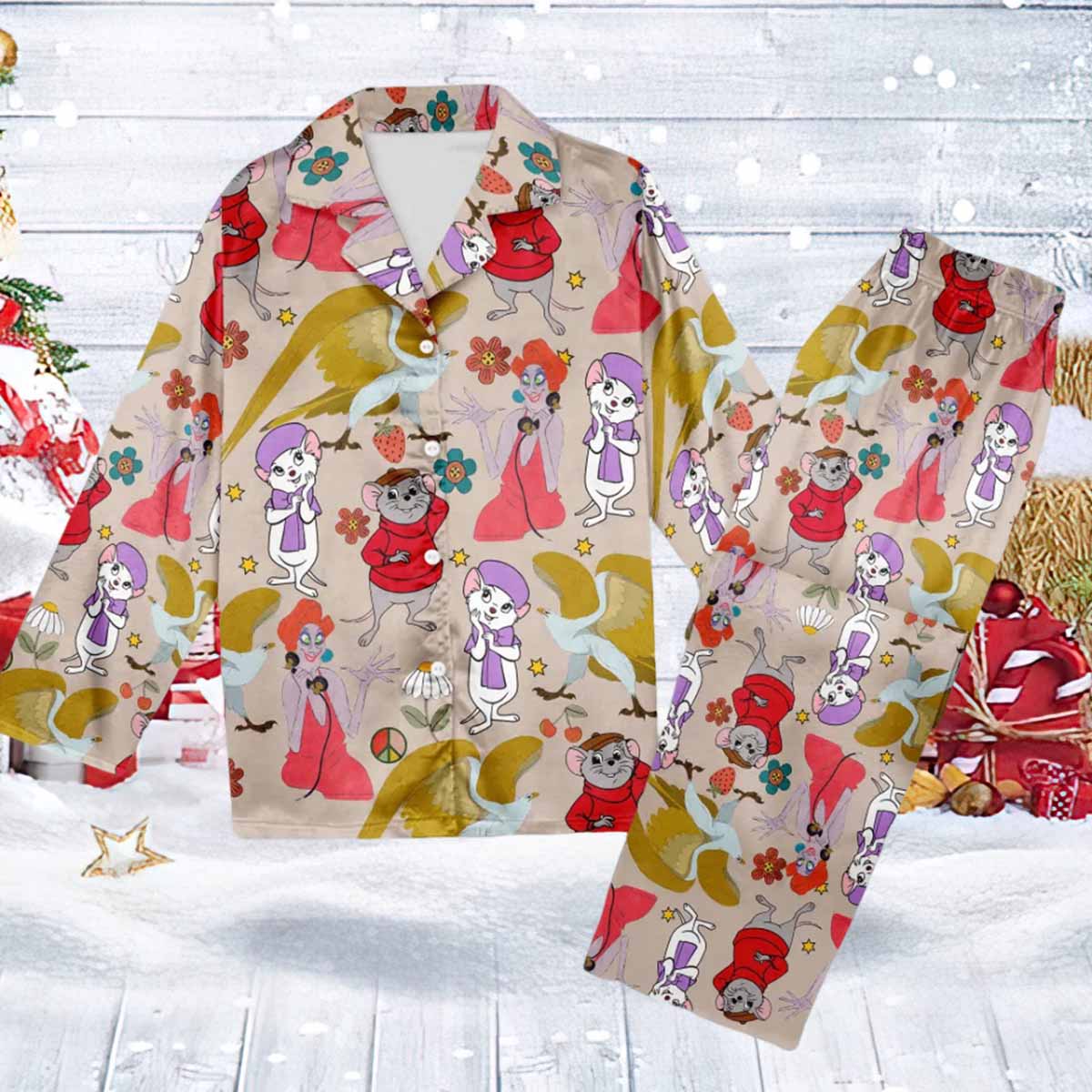 The Rescuers Pajama Set The Rescuers Pajama Set