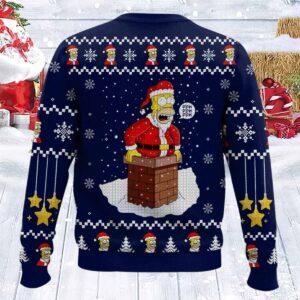 The Simpsons D Oh Ho Ho Ugly Sweater