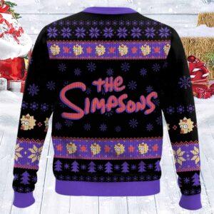 The Simpsons Maggieneto Ugly Christmas Sweater
