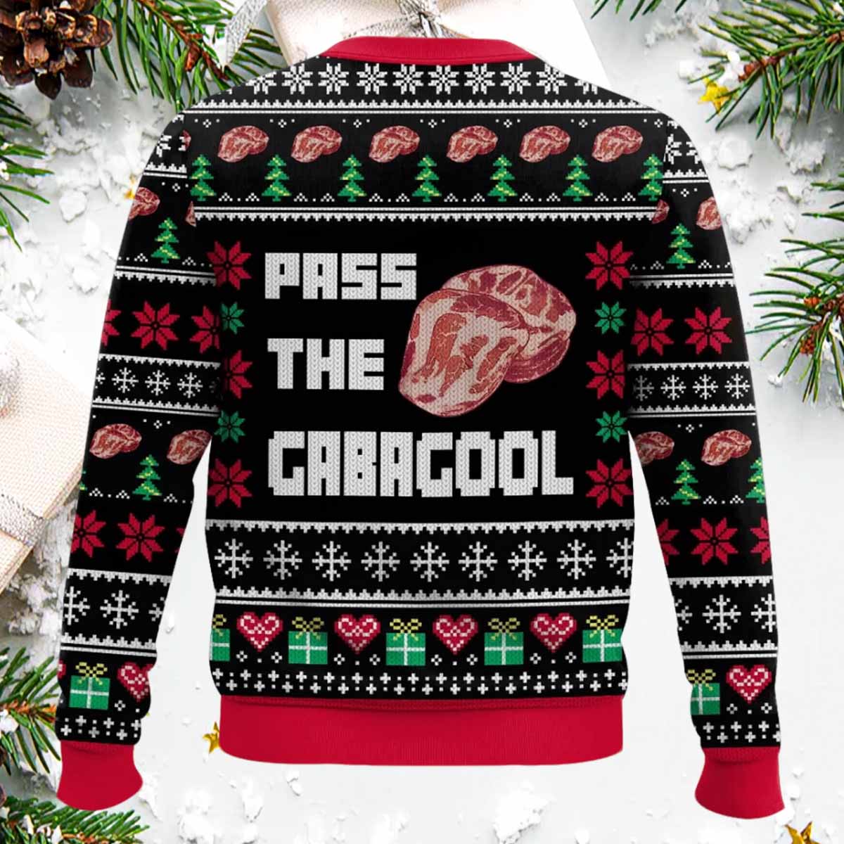The Sopranos Pass The Gabagool Christmas Ugly Sweater The Sopranos Pass The Gabagool Christmas Ugly Sweater