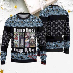 The Villains Haunted Mansion Christmas Ugly Sweater The Villains Haunted Mansion Christmas Ugly Sweater