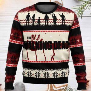 The Walking Dead Ugly Christmas Sweater The Walking Dead Ugly Christmas Sweater