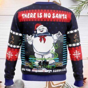 There Is No Santa Ghostbusters Ugly Christmas Sweater