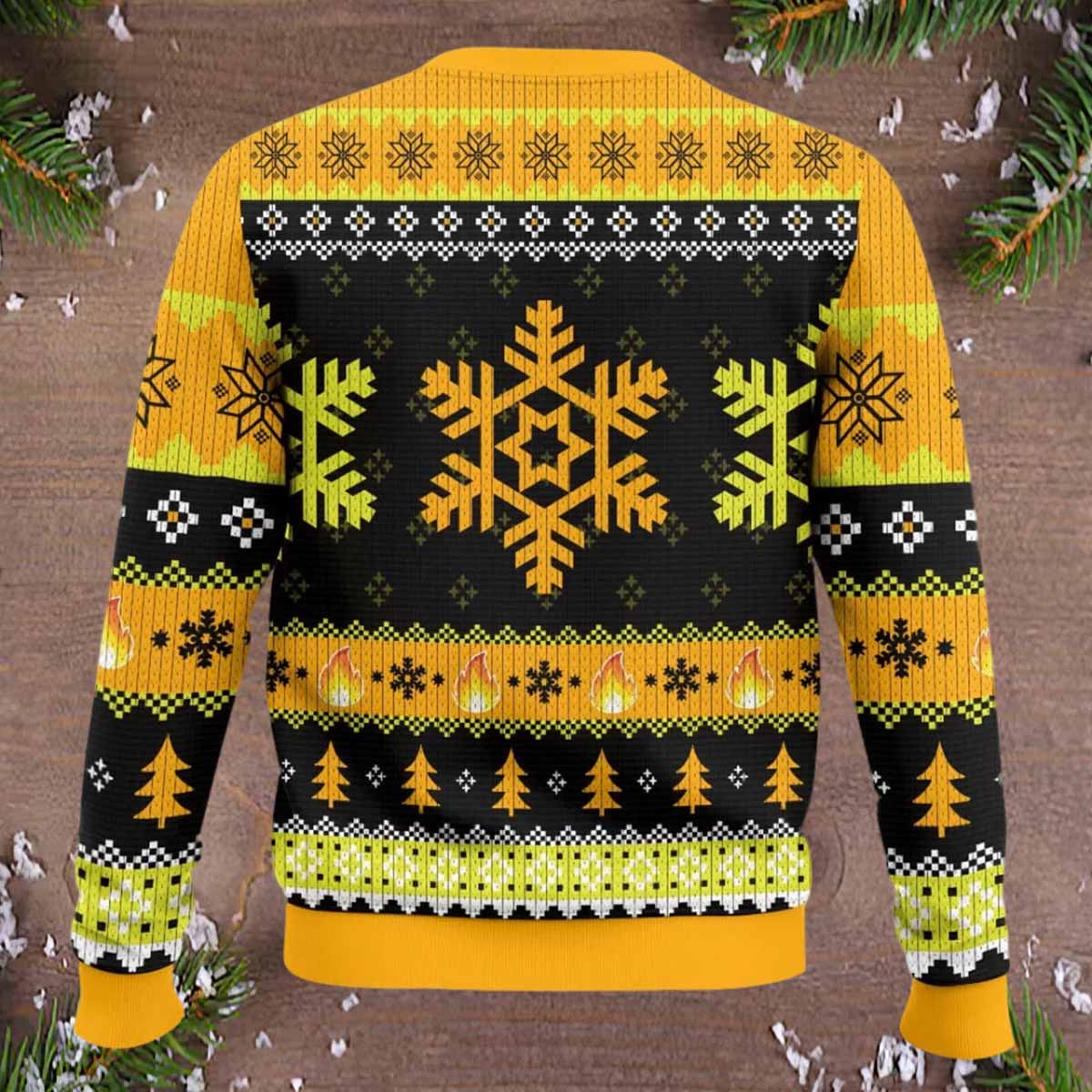 This is Fine Meme Christmas Ugly Sweater This is Fine Meme Christmas Ugly Sweater