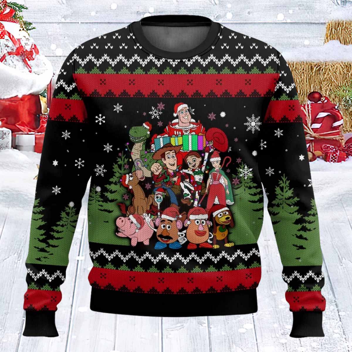 Toy Story You've Got A Friend In Me Christmas Sweater Toy Story You've Got A Friend In Me Christmas Sweater