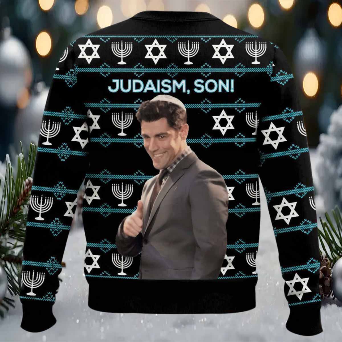 Winston Schmidt Judaism Son Ugly Christmas Sweater Winston Schmidt Judaism Son Ugly Christmas Sweater
