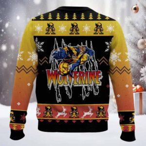 Wolverine Ugly Christmas Sweater 1 Wolverine Ugly Christmas Sweater