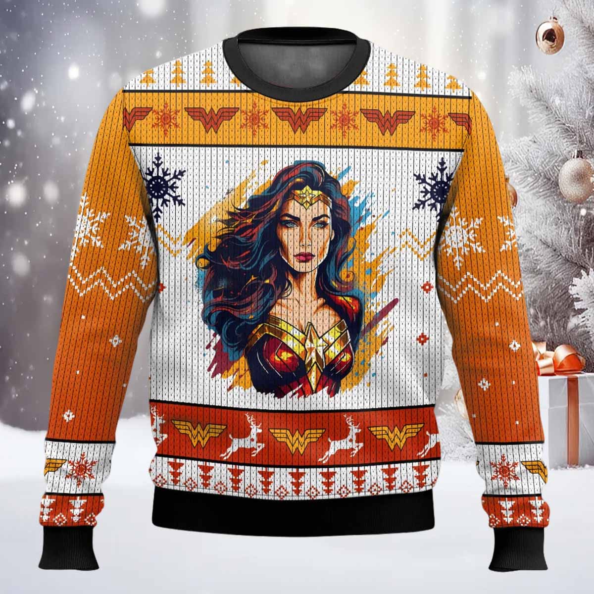Wonder Woman Ugly Sweater Wonder Woman Ugly Sweater