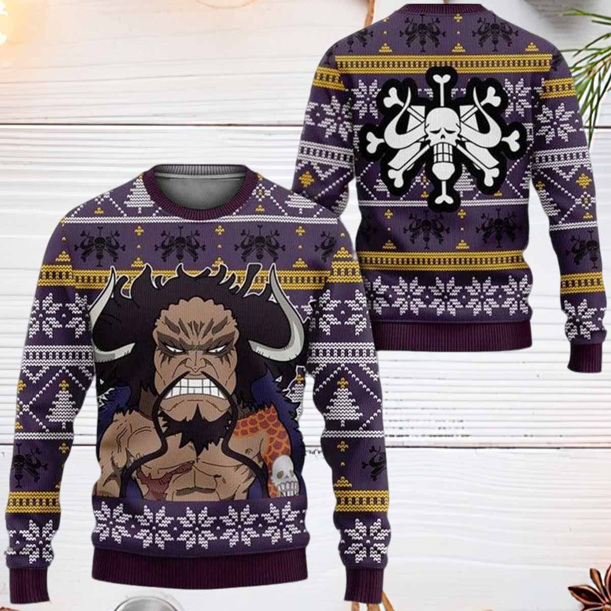 Yonko Kaido Ugly Christmas Sweater Yonko Kaido Ugly Christmas Sweater