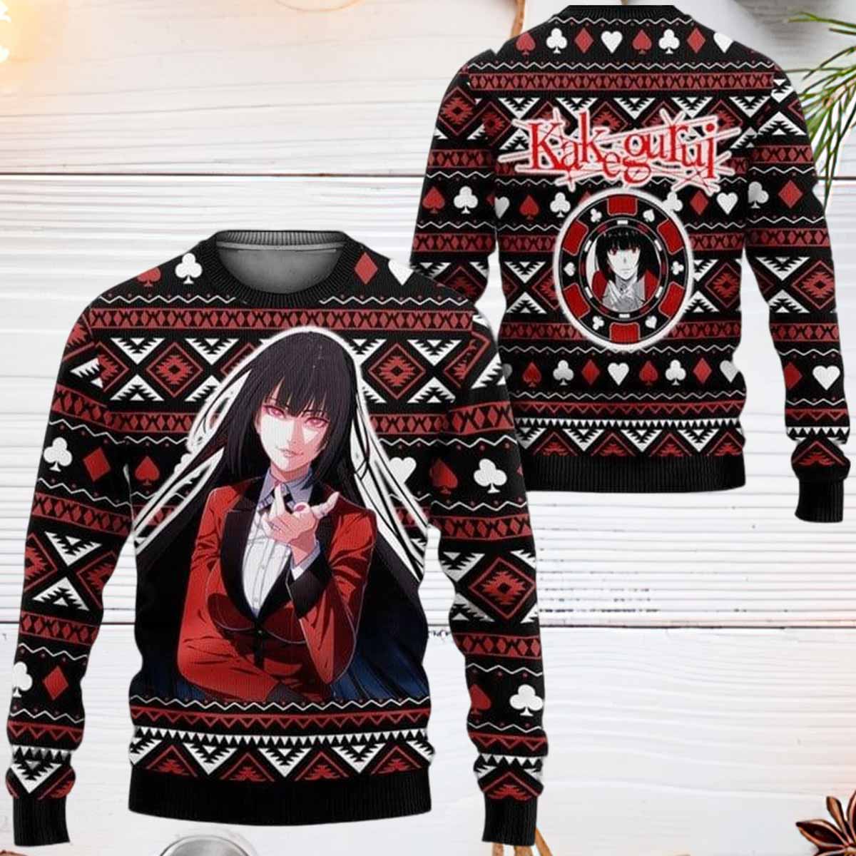 Yumeko Ugly Christmas Sweater Yumeko Ugly Christmas Sweater