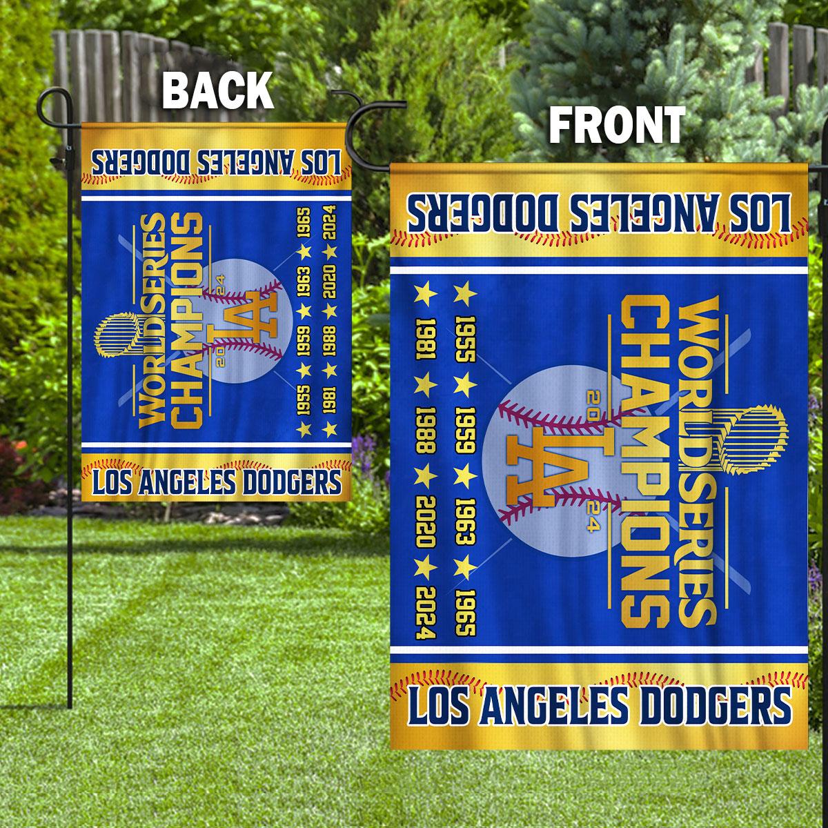 2024 World Series Champions LA Dodgers Flag 2024 World Series Champions LA Dodgers Flag