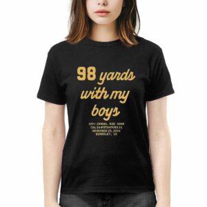 98 Yards With My Boy Shirt