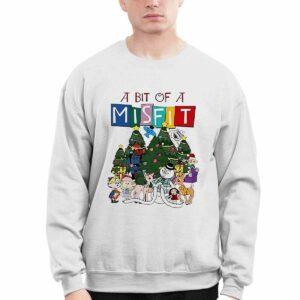 A Bit Of A Misfit Rudolph The Red Nosed Reindeer Shirt