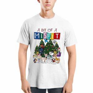A Bit Of A Misfit Rudolph The Red Nosed Reindeer Shirt