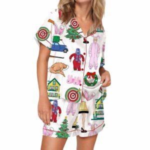 A Christmas Story Satin Pajama Set
