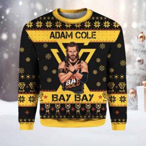Adam Cole Bay Bay Adam Cole Ugly Christmas Sweater Adam Cole Bay Bay Adam Cole Ugly Christmas Sweater