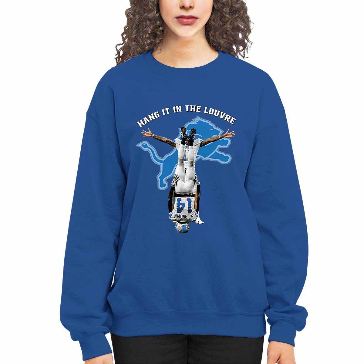 Amon Ra St. Brown Hang It In The Louvre Shirt Amon Ra St. Brown Hang It In The Louvre Shirt