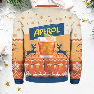 Aperol Spritz Orange Ugly Christmas Sweater 1 Aperol Spritz Orange Ugly Christmas Sweater