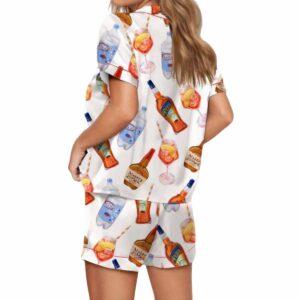 Aperol The Sun Kissed Loretto Cocktail Satin Pajama Set
