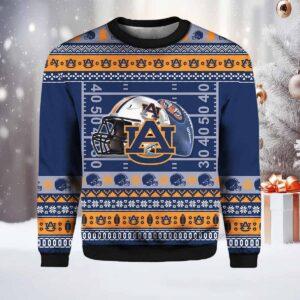 Auburn Personalized Ugly Christmas Sweater