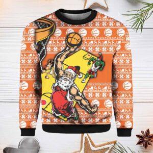 Basketball Ugly Christmas Sweater