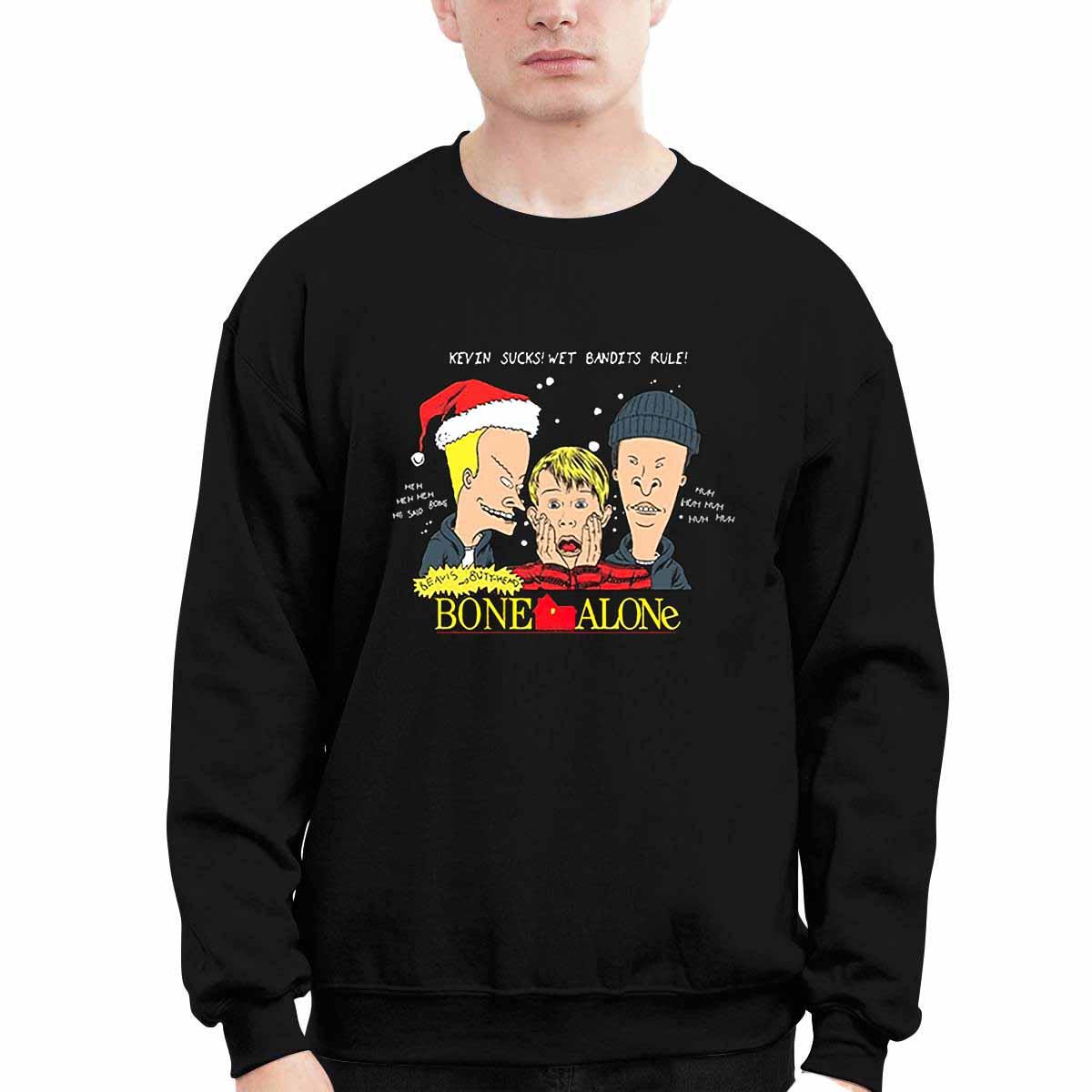 Beavis And Butt-Head Kevin Sucks We Bandits Rule Bone Alone Shirt Beavis And Butt-Head Kevin Sucks We Bandits Rule Bone Alone Shirt