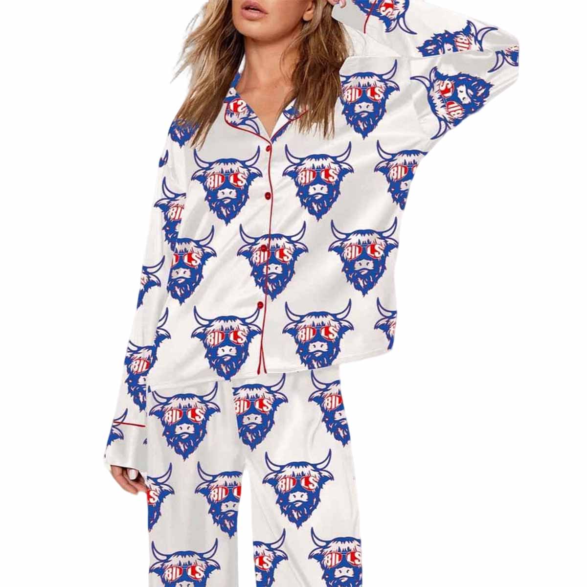 Bills Football Pajama Set Bills Football Pajama Set