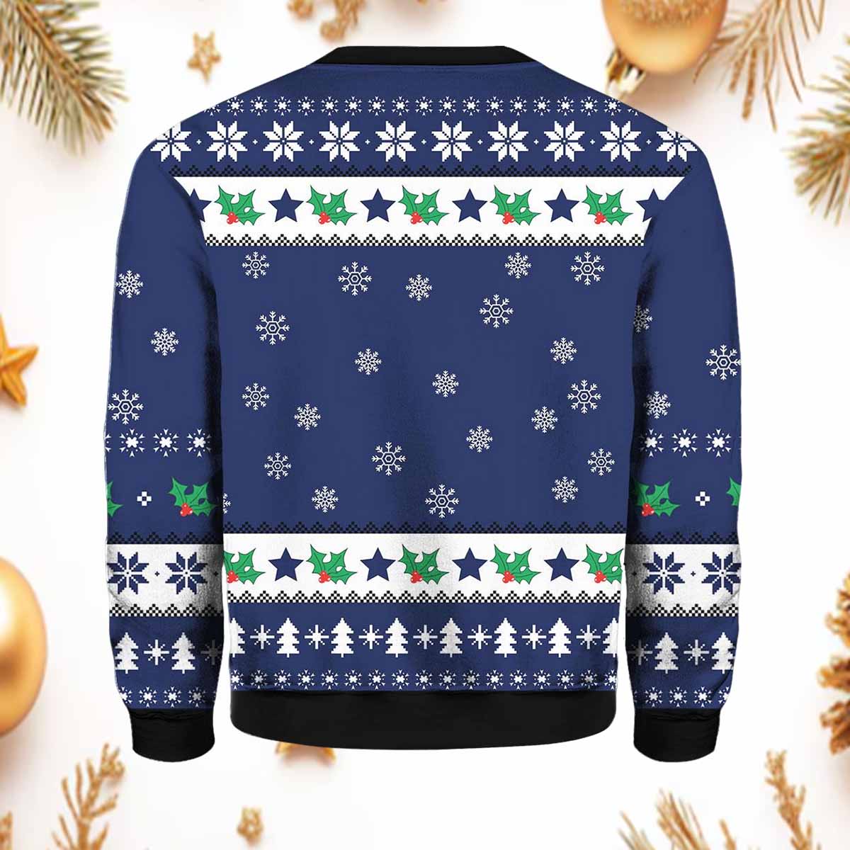 Billy Mack Christmas Is All Around Love Actually Ugly Sweater Billy Mack Christmas Is All Around Love Actually Ugly Sweater