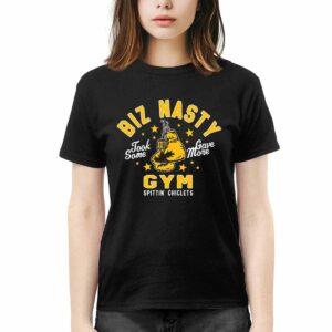 Biz Nasty Took Some Gave More Gym Spittin Chiclets Shirt 1 Biz Nasty Took Some Gave More Gym Spittin' Chiclets Shirt