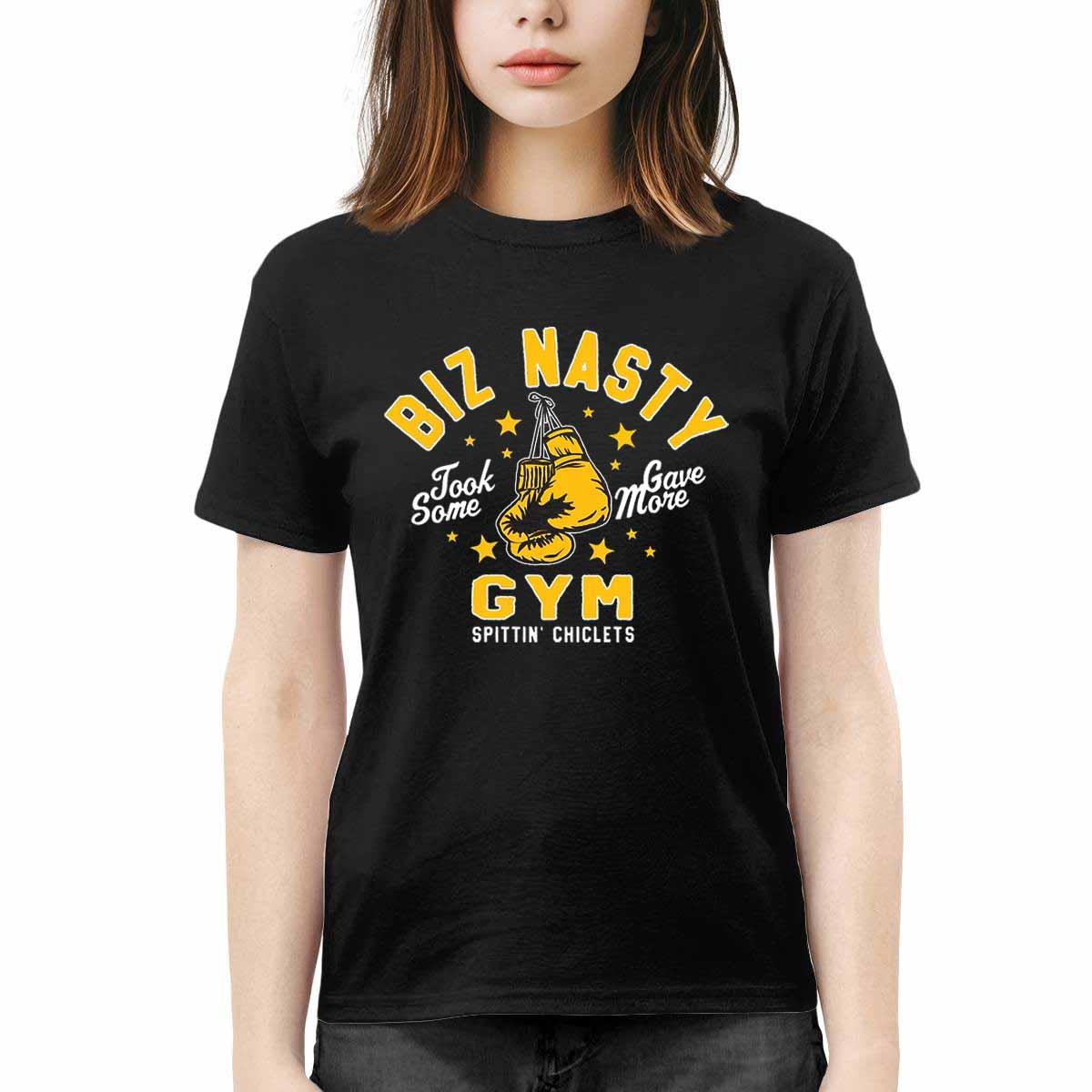 Biz Nasty Took Some Gave More Gym Spittin Chiclets Shirt Biz Nasty Took Some Gave More Gym Spittin Chiclets Shirt