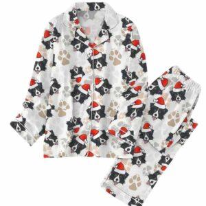 Border Collie Dog Christmas Pajama Set 1 Border Collie Dog Christmas Pajama Set
