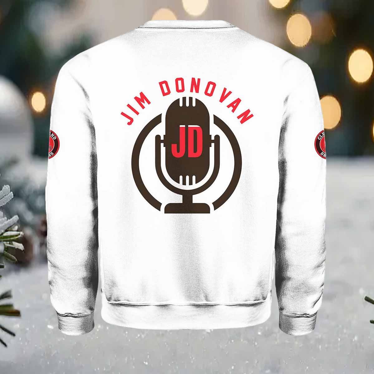 Browns Jim Donovan Voice Special Sweater Browns Jim Donovan Voice Special Sweater