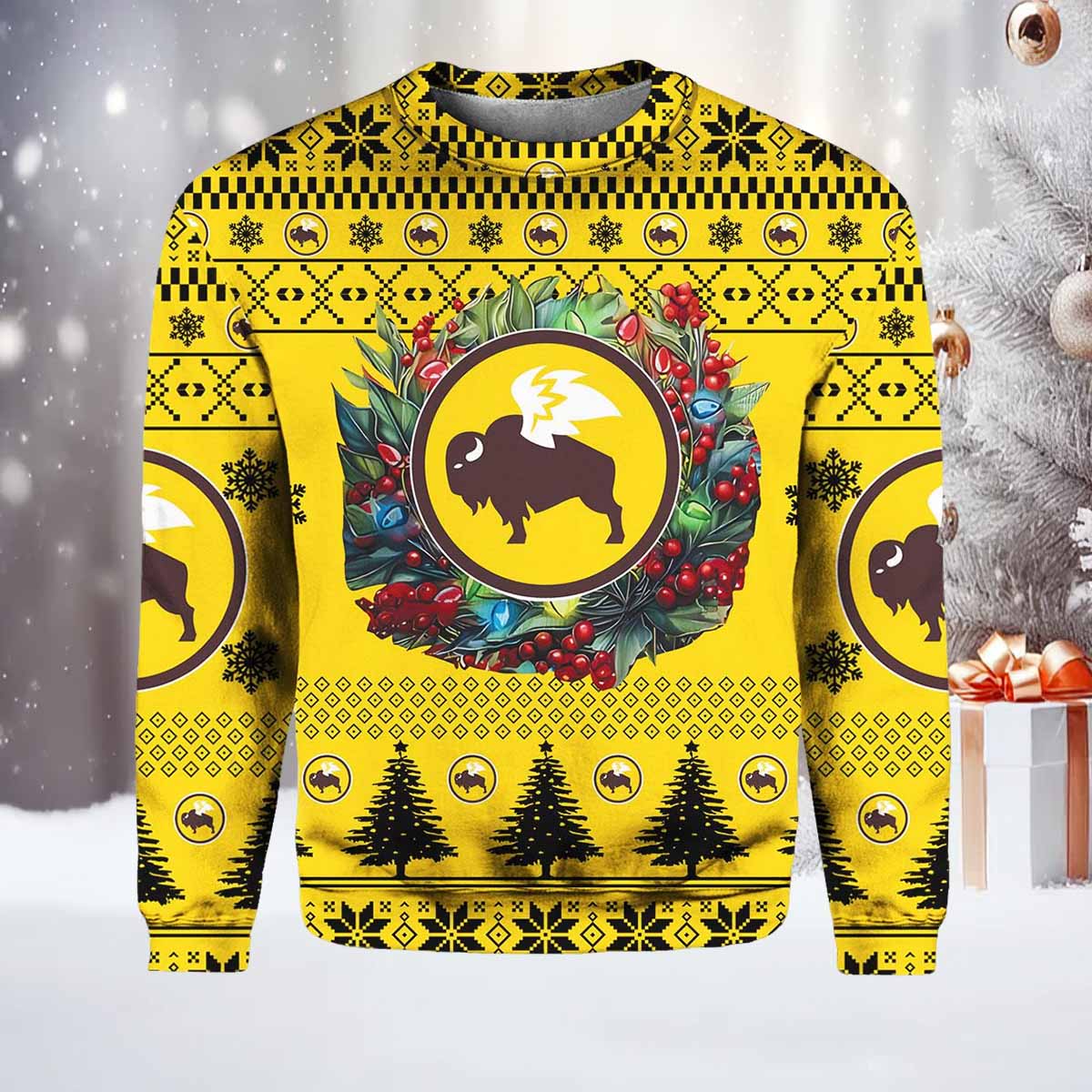 Buffalo Wild Ugly Christmas Sweater Buffalo Wild Ugly Christmas Sweater