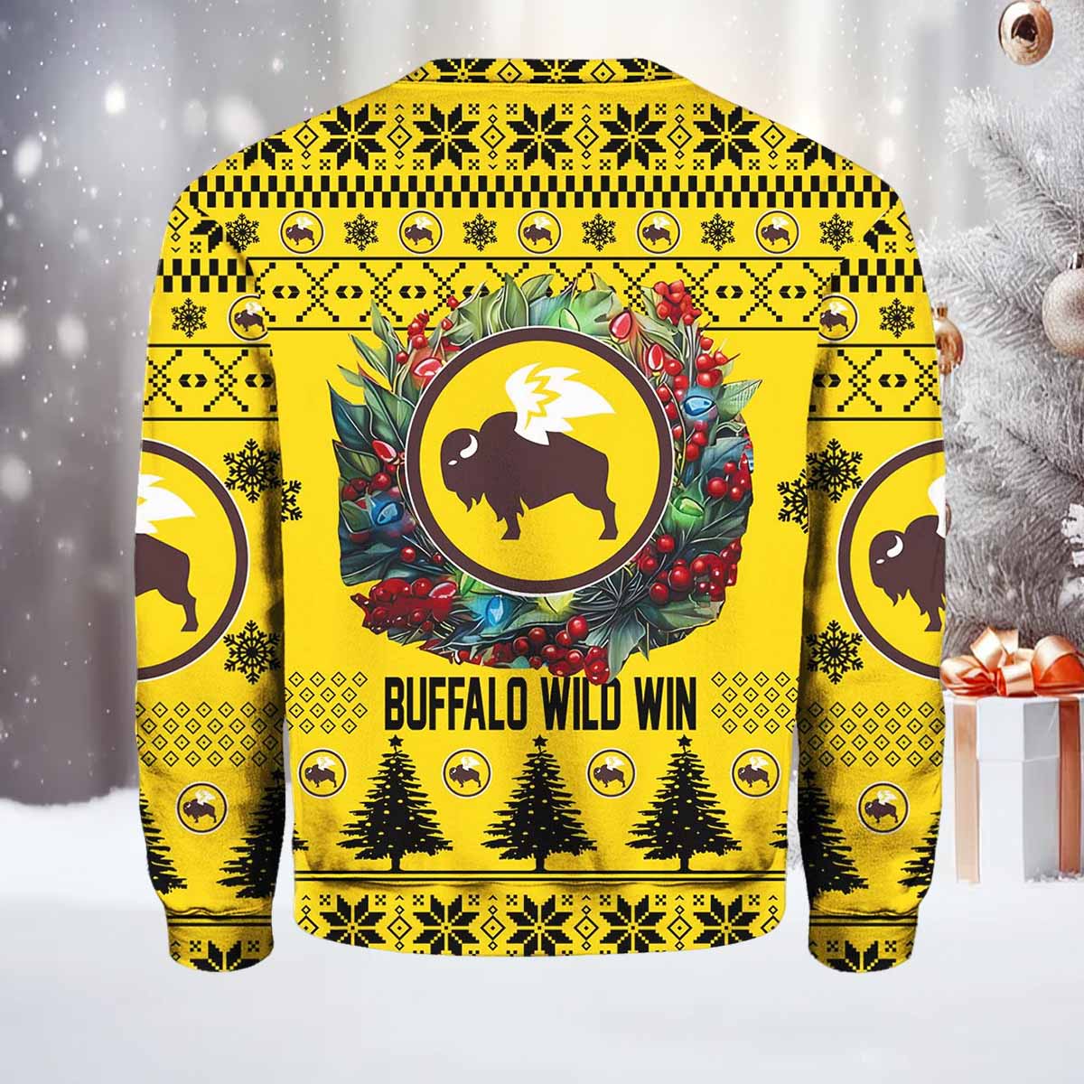 Buffalo Wild Ugly Christmas Sweater Buffalo Wild Ugly Christmas Sweater
