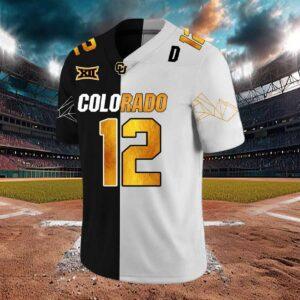 Buffaloes 2024 Travis Hunter Black x White Jersey 1 Buffaloes 2024 Travis Hunter Black x White Jersey