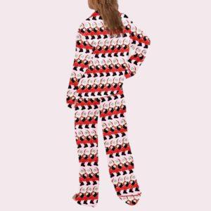 Can Can Santa Pajama Set
